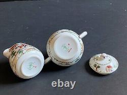 Crown Staffordshire Hunting Scene coffee & tea service for 12 people, 28 piece