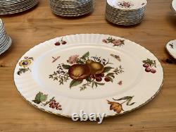 Delecta 12 piece China Set Circa 1800 Made in England Gold Rimmed Hand Painted