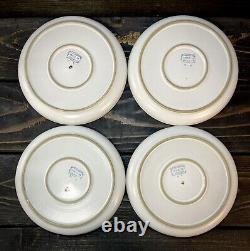 Denby England Serenade Dinner Salad & Bread Plates Stoneware China Set Of 13