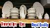 Dinner Set Fancy England Price White Gold Gujramwala Pakistan By What Price