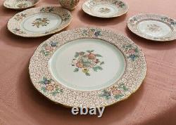 Dinnerware 24 Pc Set Virginia pattern by Adderley Bone China England