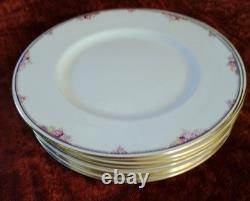 ENGLAND Vintage Lyndhurst Minton plates fine bone China made 1986 set of 8