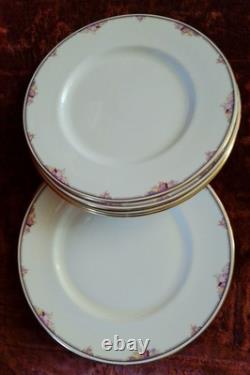 ENGLAND Vintage Lyndhurst Minton plates fine bone China made 1986 set of 8
