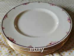 ENGLAND Vintage Lyndhurst Minton plates fine bone China made 1986 set of 8