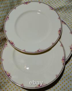 ENGLAND Vintage Lyndhurst Minton plates fine bone China made 1986 set of 8