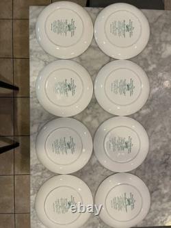 Edward Marshal Boehm Studio Hamilton Collection Hummingbird Plates Set of 8