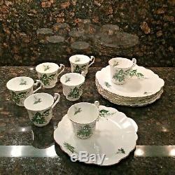 Elizabethan Fine Bone China Tea/Coffee Snack Sets (set of 7)