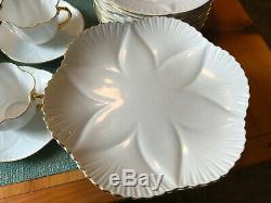 Fine Bone China Coffee/tea And Cake Set From Shelley England 40 Pieces In All