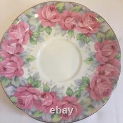 Fine Demitasse Coffee Tea Set For 6 Sharon Rose By Royal Standard England