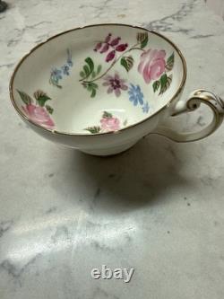 Foley Bone China Elaine V2577 Dinner Set Floral England Vintage