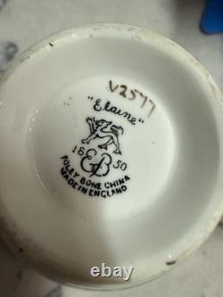 Foley Bone China Elaine V2577 Dinner Set Floral England Vintage