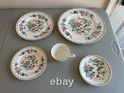 Four 5-piece Place Settings Of Aynsley Pembroke Fine English Bone China (mint)