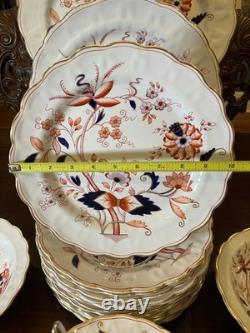 Fresian by Booth's China ESTATE SET 52 Pcs of Vintage Imari Style Dinnerware