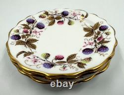 Golden Bramble Royal Stafford England Made Bone China Tea Cup 7 Piece Set