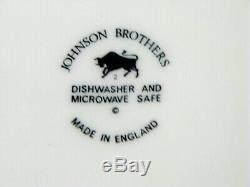 Gorgeous Rare 35 Pcs Vintage England Johnson Brothers Dinnerware China set plate