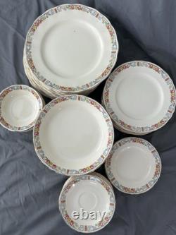 Grindley England Fine China, Cream Petal, Service For 12