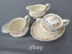 Grindley England Fine China, Cream Petal, Service For 12
