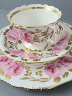 Grosvenor Bone China England Swansea Rose 5206 Three-Piece Set-Read