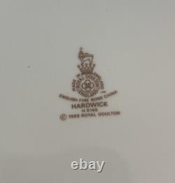 HARDWICK H5146 Royal Doulton Set Of (9) 5 Piece Place Settings Mint! Bone China