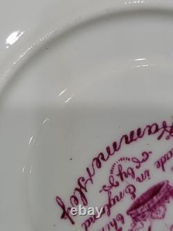 Hammersley Bone China England Dresden Sprays 11 Cups& 10 Saucers Set Rare