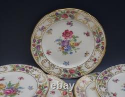 Hammersley England Bone China Dresden Sprays Set Of 8 Bread And Butter Plates 6