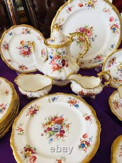 Hammersley Lady Patricia England China Set. Service for 8 with Other Pc