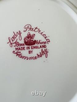 Hammersley Lady Patricia England China Set. Service for 8 with Other Pc