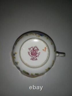 Hammersley Queen Anne Chintz Cup & Saucer 1930 1940 Bone China Tea Set England 3