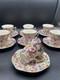 James Kent, Du Barry Chintz Floral Cup & Saucer Bone China, England SET 7