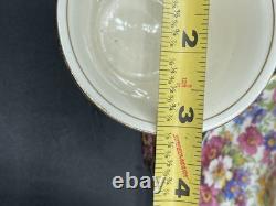James Kent, Du Barry Chintz Floral Cup & Saucer Bone China, England SET 7