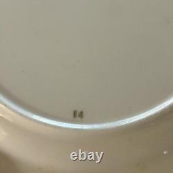 John Aynsley Bone China 7986 00 Place Setting Gold Leaf Ornate Pink Vtg Money