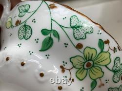 John Ridgway & Co Cauldon Place Hand Painted Bone China Trio Sets (6) c. 1830-35