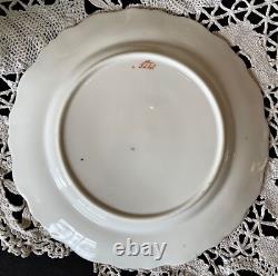 John Ridgway & Co Cauldon Place Hand Painted Bone China Trio Sets (6) c. 1830-35