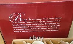 Johnson Bros. 32-piece Dinner Set FRIENDLY VILLAGE England 1883 New Set For 8