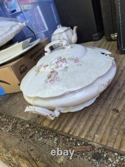 Johnson Bros Floral Fine China Dinner Set England Plates Bowls Teapot Tureen