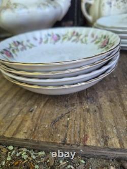 Johnson Bros Floral Fine China Dinner Set England Plates Bowls Teapot Tureen
