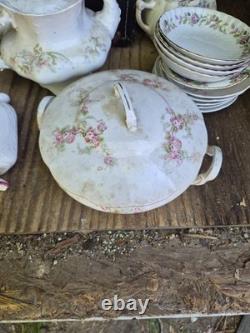 Johnson Bros Floral Fine China Dinner Set England Plates Bowls Teapot Tureen