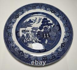 Johnson Brothers Blue Willow Dinnerware 41 pc set (8 place sets) Made in England