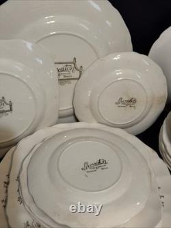 Johnson Brothers Bros Sheraton 35 pcs, 7 pc Place Setting, Service for 5 England