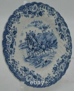 Johnson Brothers China England Ironstone Coach Office Set of 11 Bread Plate