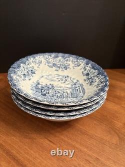 Johnson Brothers Coaching Scenes, Vintage 50 Pieces Set England