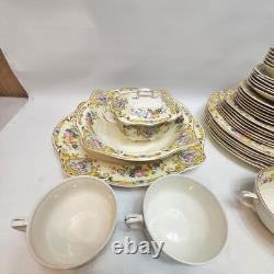 Johnson Brothers England Yale Pareek 45 Piece Dinner Set for 6 Place Settings