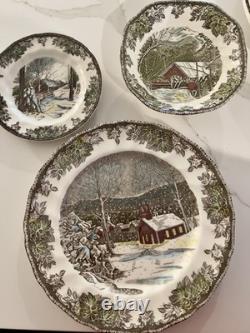Johnson Brothers Friendly Village 3pc Place Setting Set Of 8