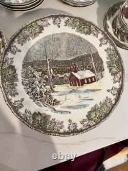 Johnson Brothers Friendly Village 3pc Place Setting Set Of 8