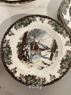 Johnson Brothers Friendly Village 3pc Place Setting Set Of 8