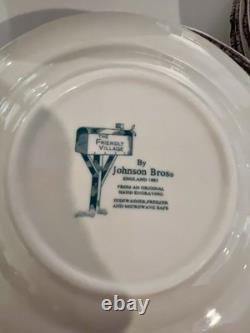 Johnson Brothers Friendly Village 3pc Place Setting Set Of 8