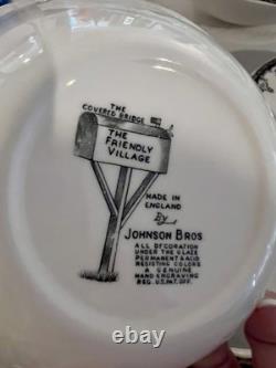 Johnson Brothers Friendly Village 3pc Place Setting Set Of 8