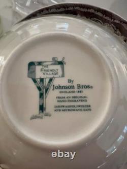Johnson Brothers Friendly Village 3pc Place Setting Set Of 8