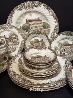 Johnson Brothers Heritage Hall 24 pcs, 6 pc Place Setting, Service for 4 England