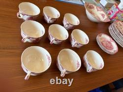 Johnson Brothers Old Britain Castles Pink China Set